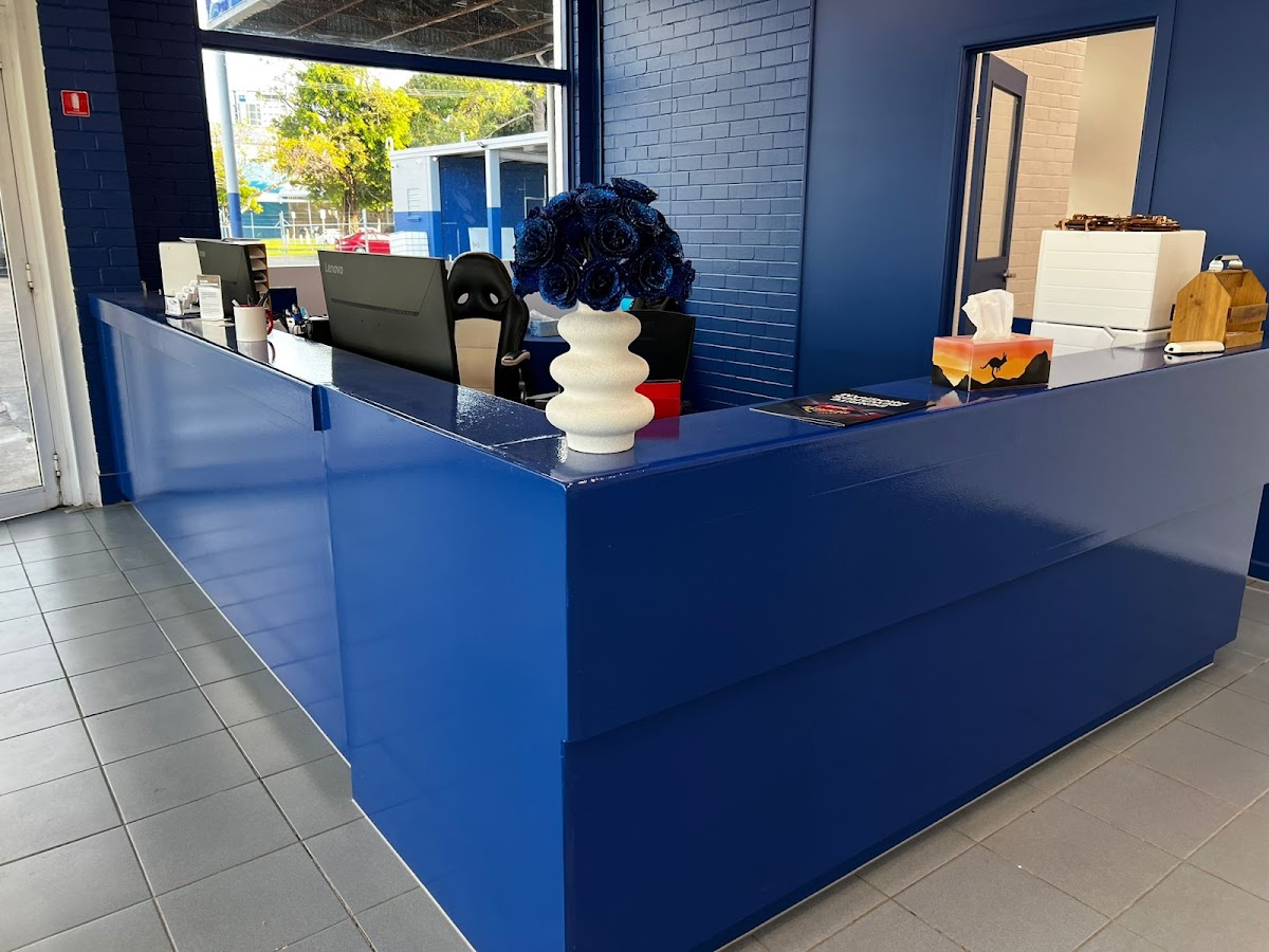 Time4Tune reception desk in Southport